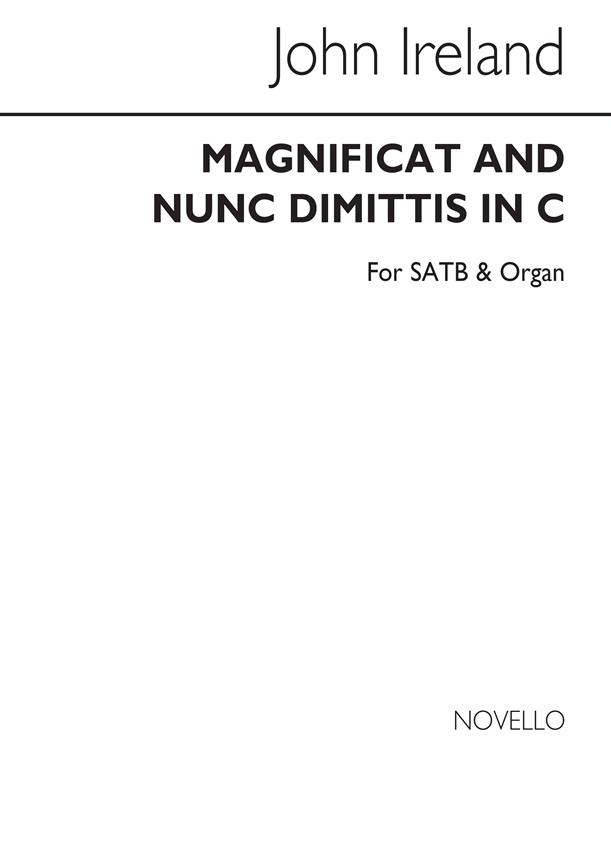 Magnificat And Nunc Dimittis In C