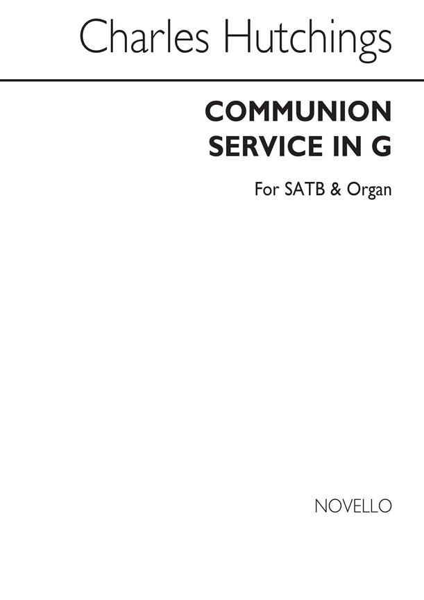 Communion Service In G