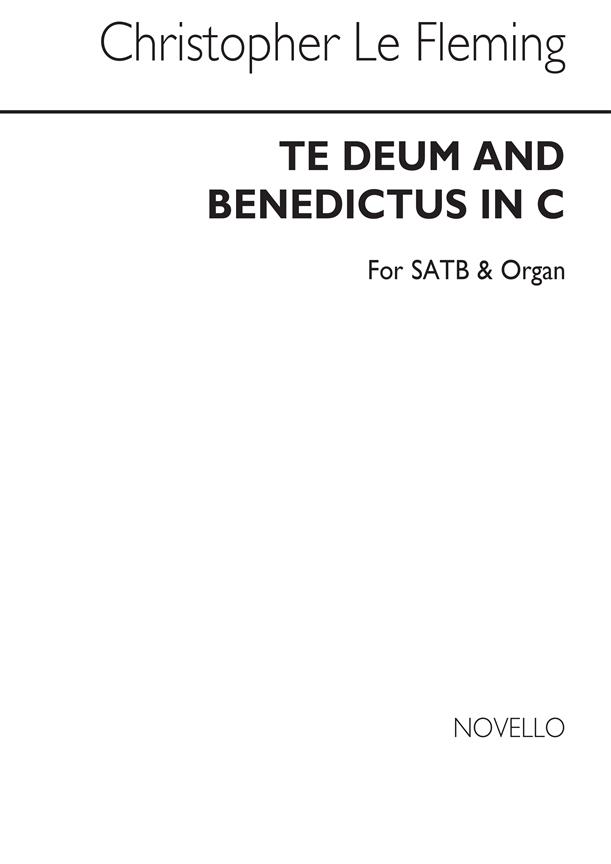 Te Deum & Benedictus for SATB and