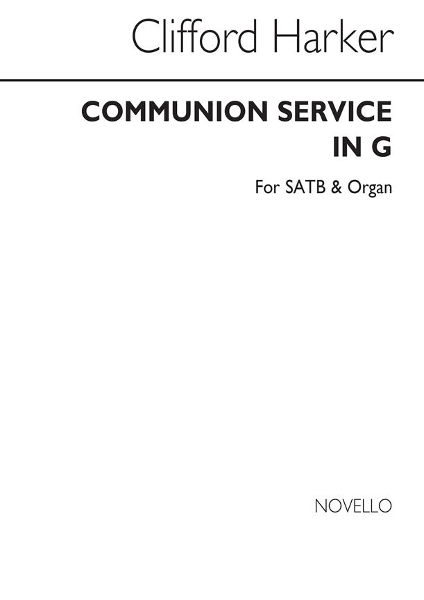 Communion Service In G Satb/Organ