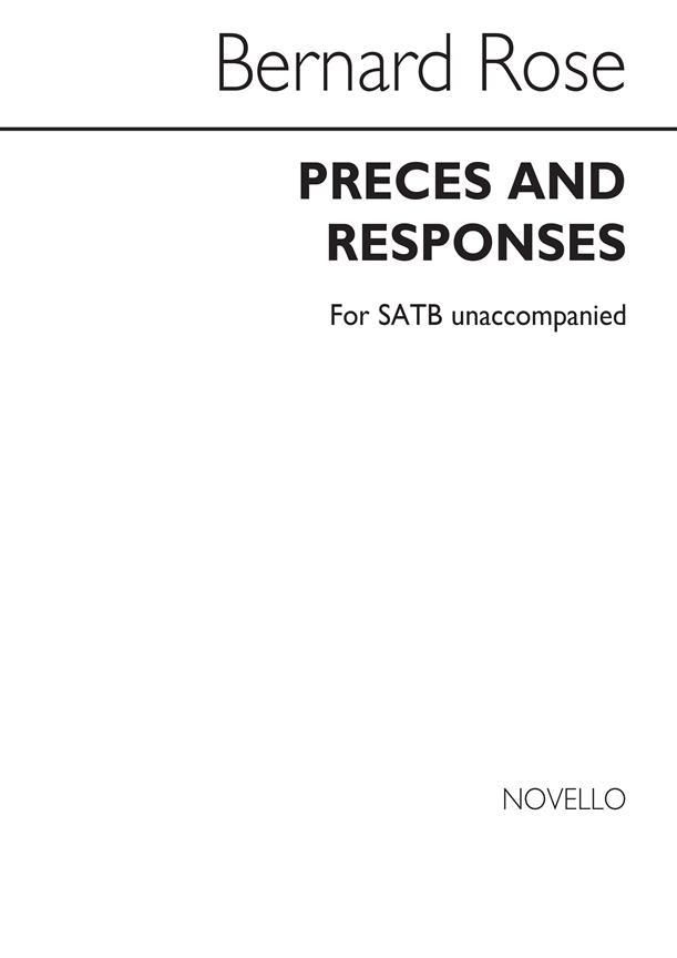 Preces And Responses (ATB)