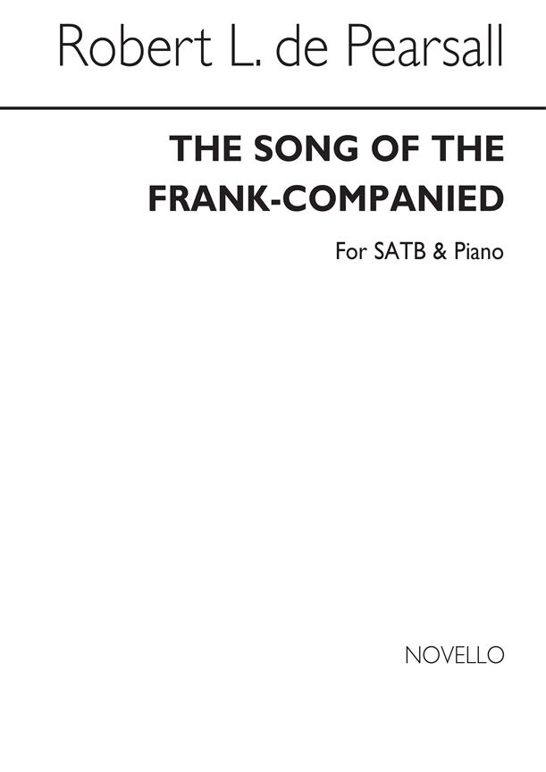 R Song Of The Frank Companies The Satb/Pf