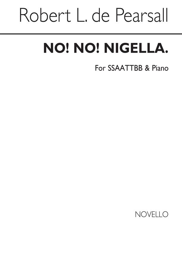 No! No! Nigella Ssaattbb/Pf