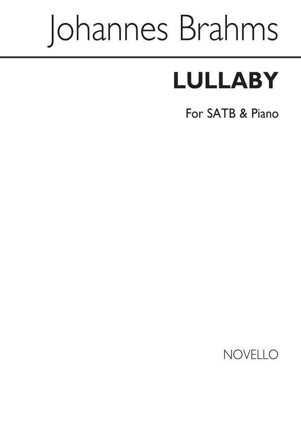 Lullaby Satb And Piano