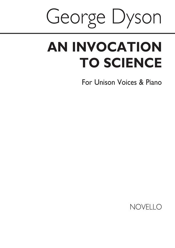 An Invocation To Science 3-part(Or Unison)/Piano