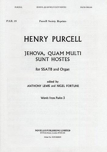 Purcell: Jehova Quam Multi Sunt