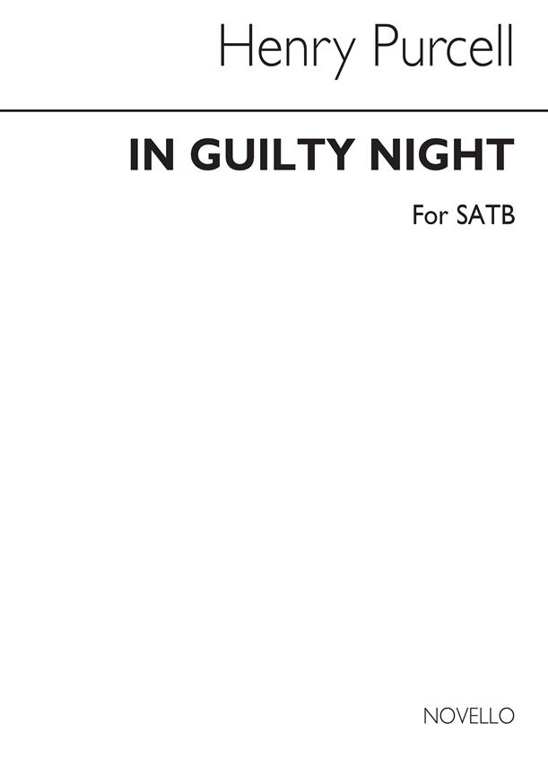 In Guilty Night (Saul) Satb