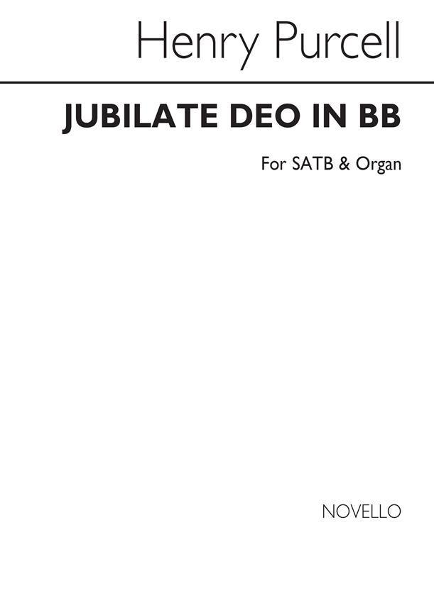 Jubilate Deo In Bb Satb/Organ