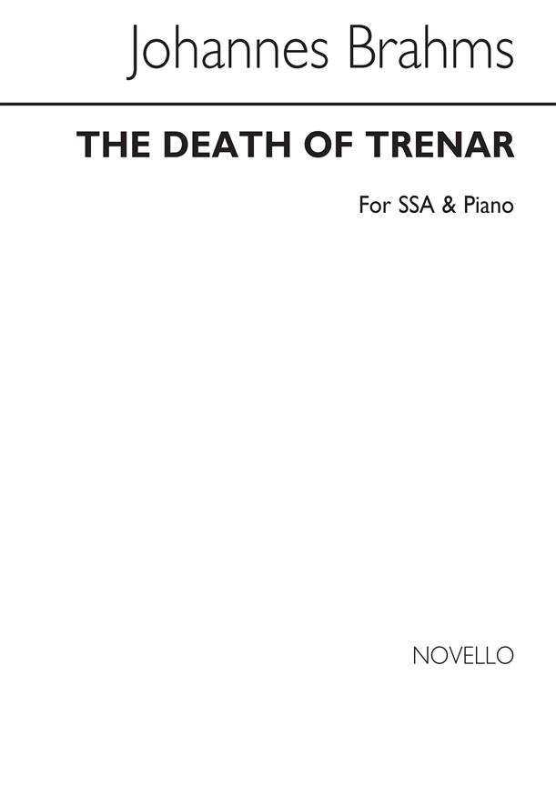 Brahms Death Of Trenar Ssa/Pf