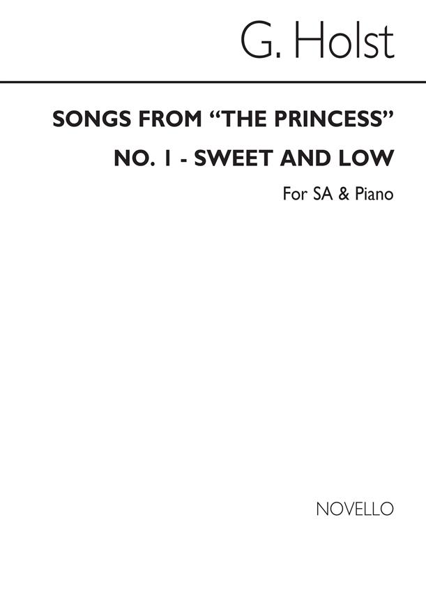 Sweet And Low for SA and Piano