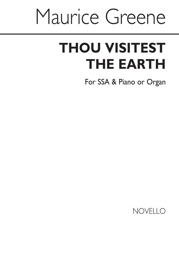 Thou Visitest The Earth (SSA)