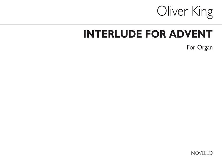 Interlude For Advent Op10 No.1 Organ