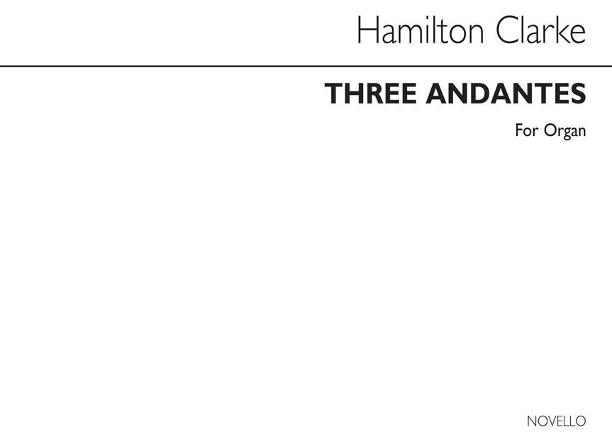 Three Andantes Organ