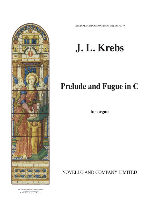 Krebs: Prelude And Fugue In C Organ