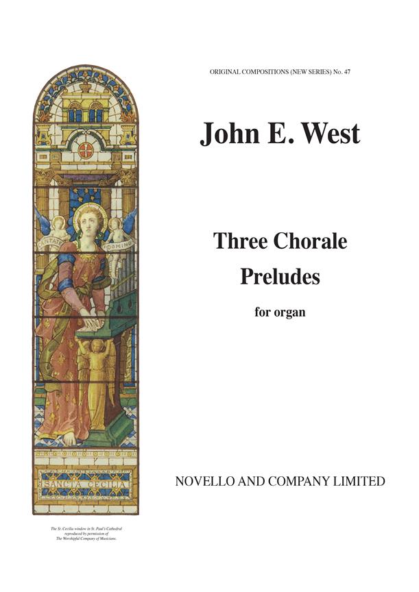 John West: Three Chorale Preludes Organ