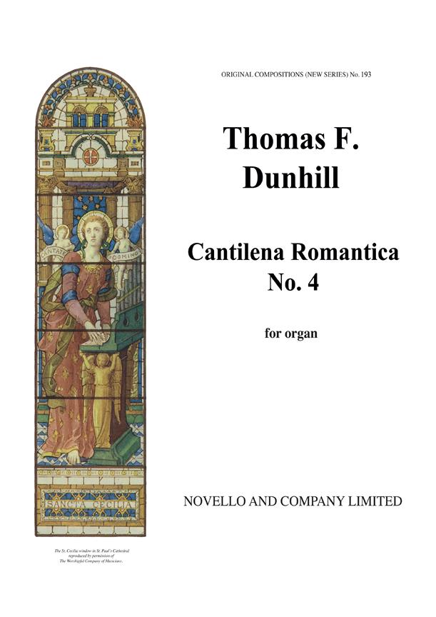Cantilena Romantica(No.4 From Four Original Pieces)