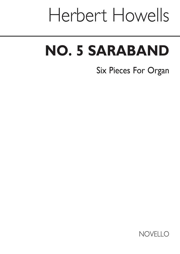 Saraband (In Modo Elegiaco)-six Pieces No.5