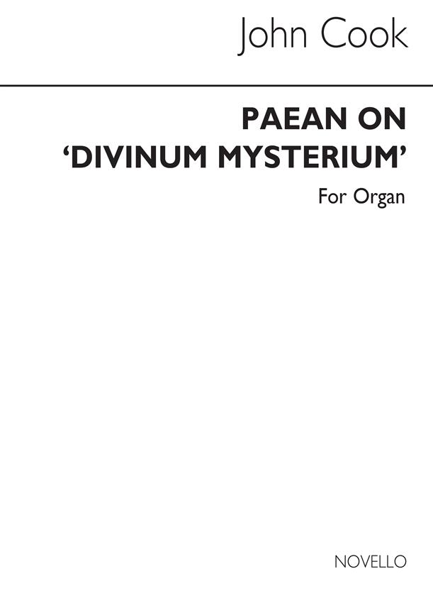 Paean On Divinium Mysterium fuer