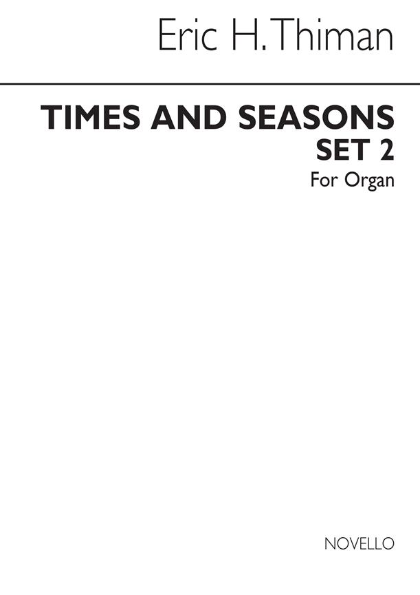 Times and Seasons Set 2 For Organ