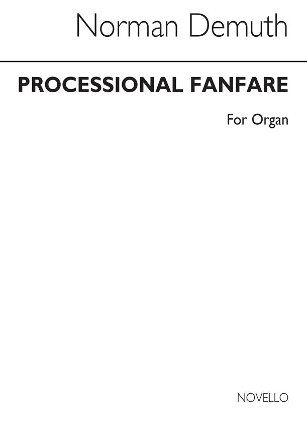 Processional Fanfare For Organ