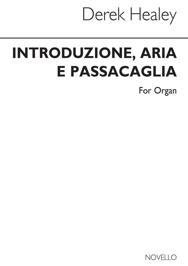 Introduzione Aria E Passacaglia