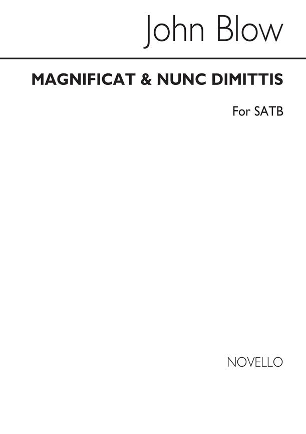 Magnificat And Nunc Dimittis (Short Service No.4)