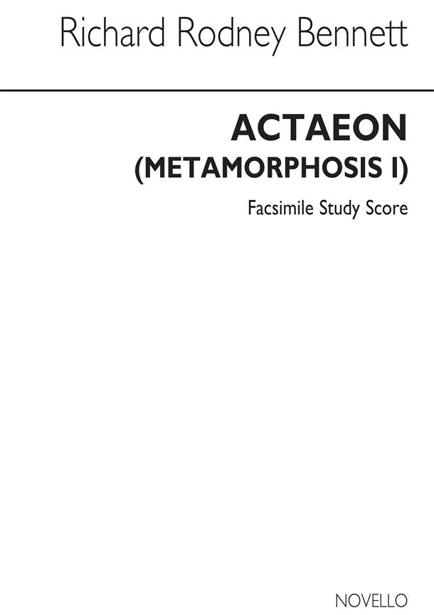 Richard Rodney Bennett: Actaeon (Metamorphosis I)