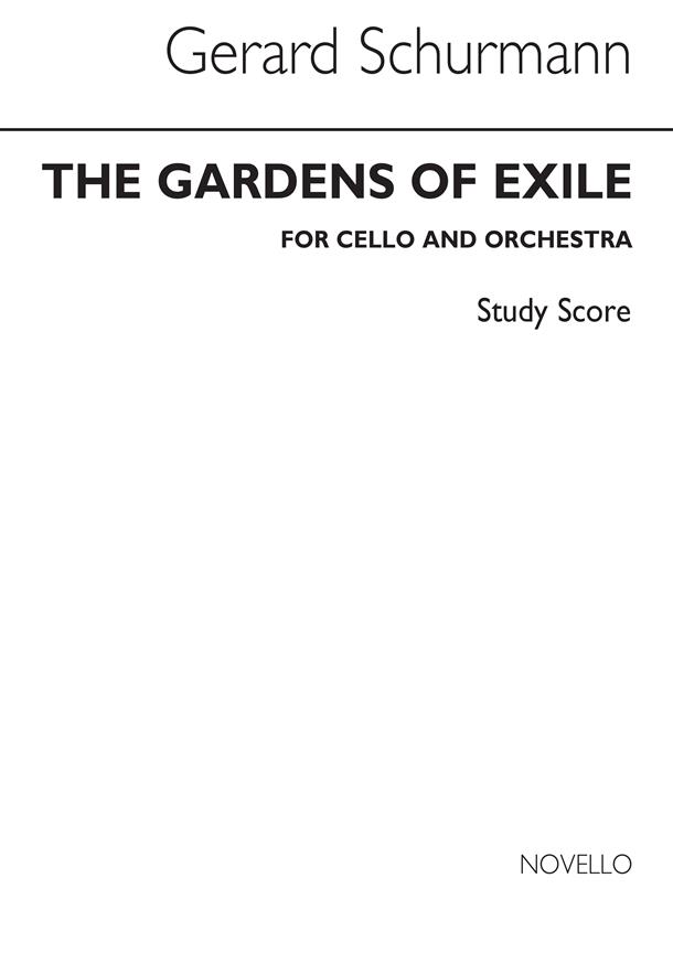 Schurmann The Gardens Of Exile (Partituur)