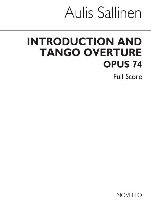 Introduction And Tango Overture