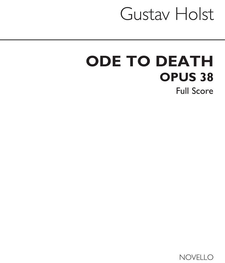 Ode To Death Op.38