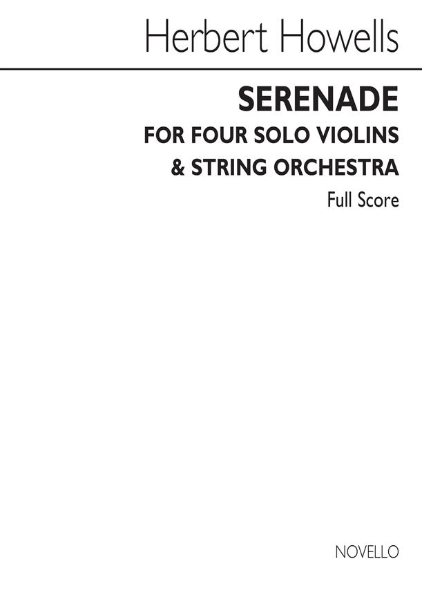 Serenade For 4 Solo Violins & String Orchestra