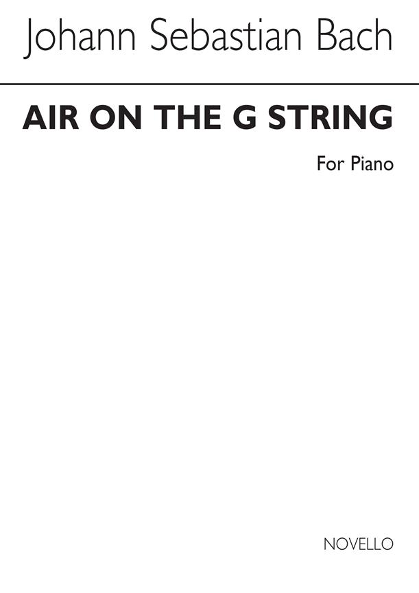 Bach: Air On The G String (Piano)