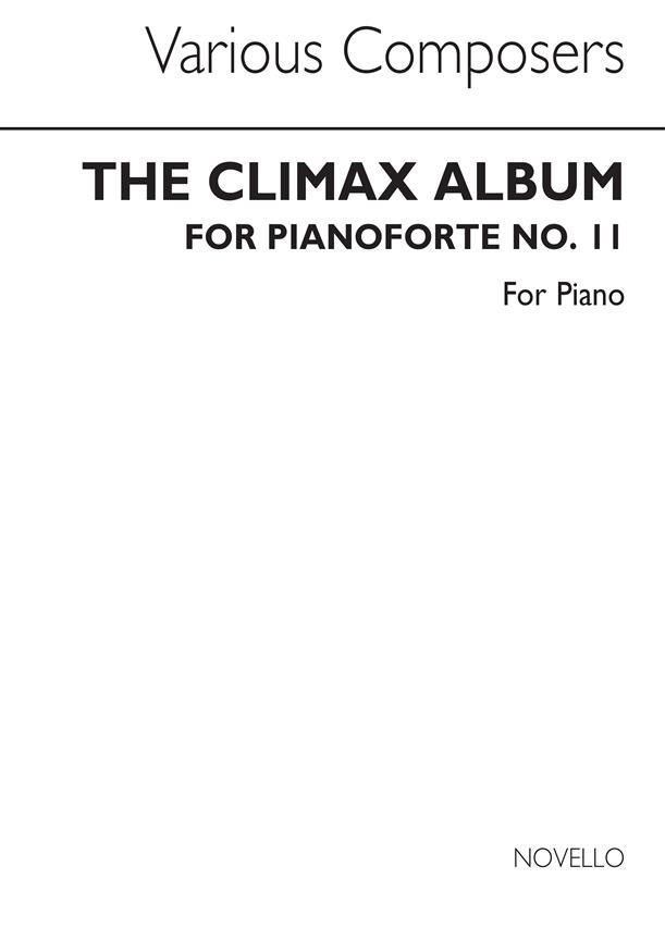 The Climax Album No. 11 for Piano