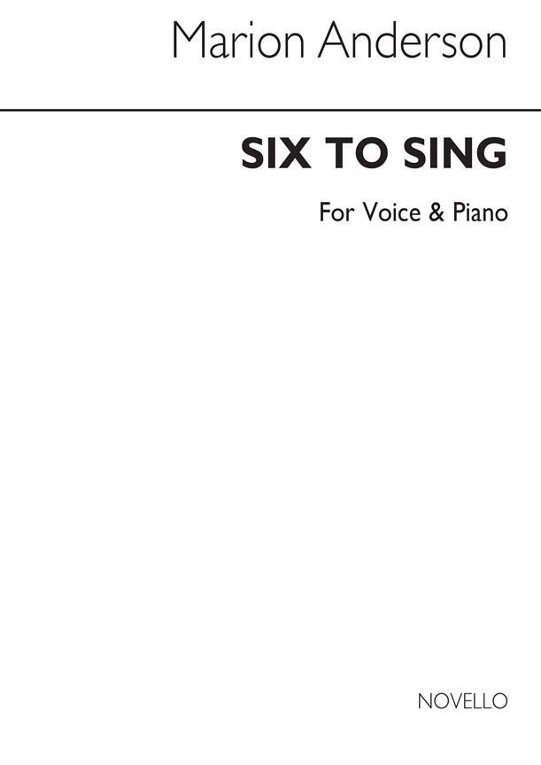 Six Songs For Beat Response for Voice and Piano