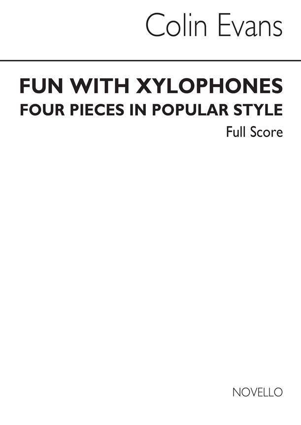 Fun With Xylophones Clarinet Ensemble Score