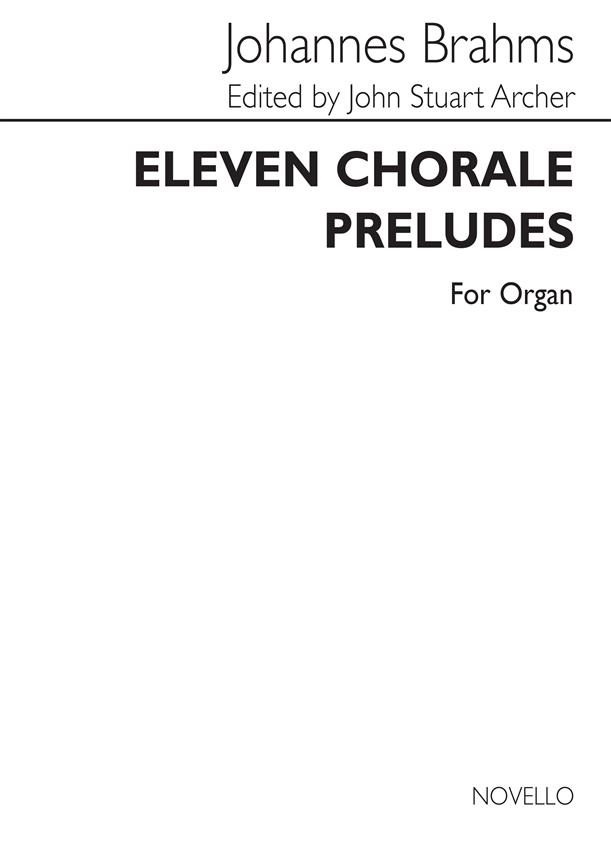 Eleven Chorale Preludes Organ