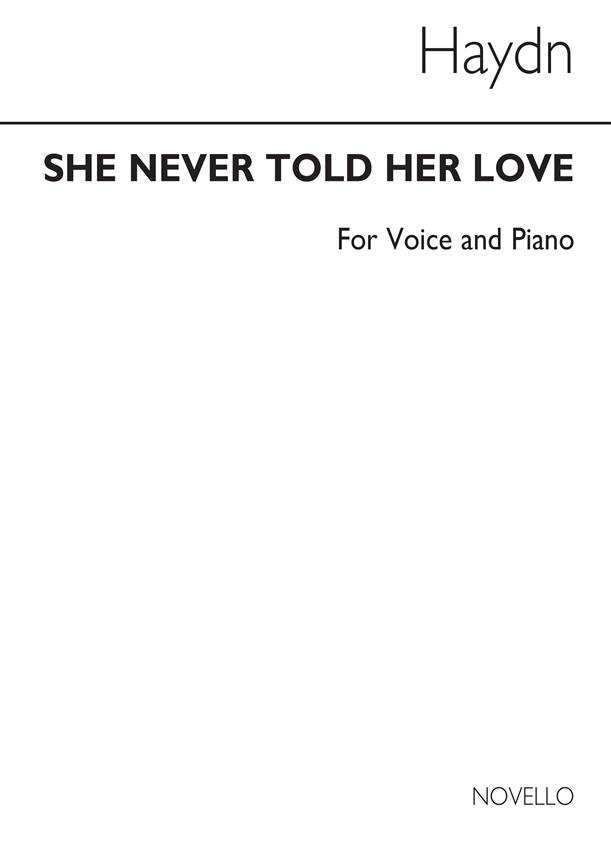 Haydn She Never Told Her Love In F Low Vce/Pf