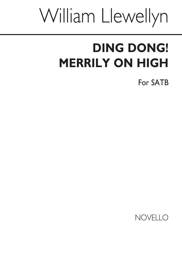 Ding Dong! Merrily On High (SATB)