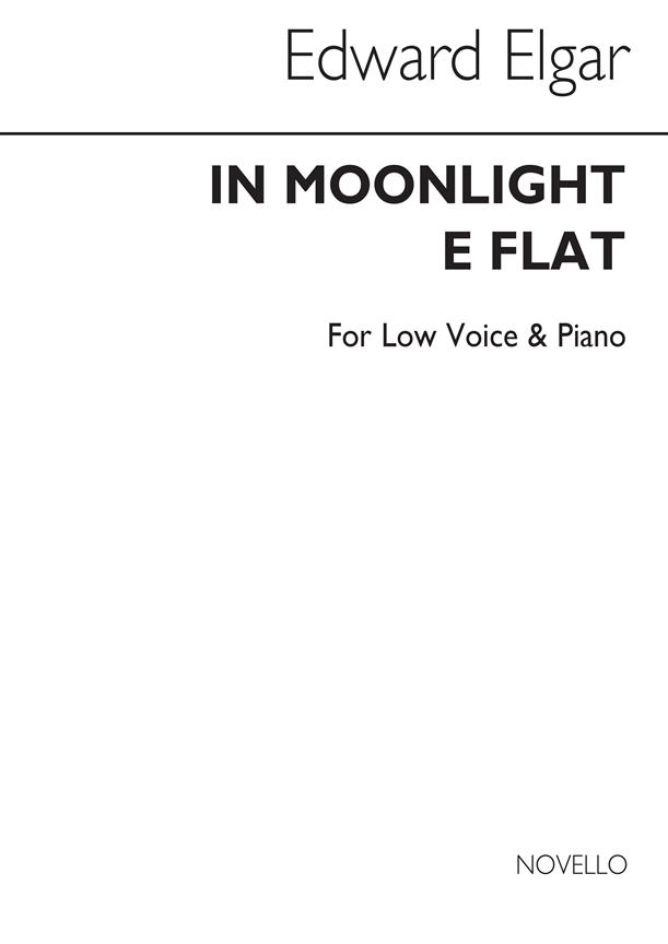 Elgar In Moonlight In Eb Low Voice