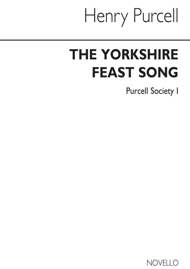 Society Volume 1 - The Yorkshire Feast Song