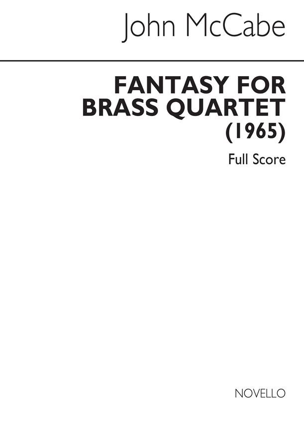 John McCabe: Fantasy for Brass Quartet Op.35