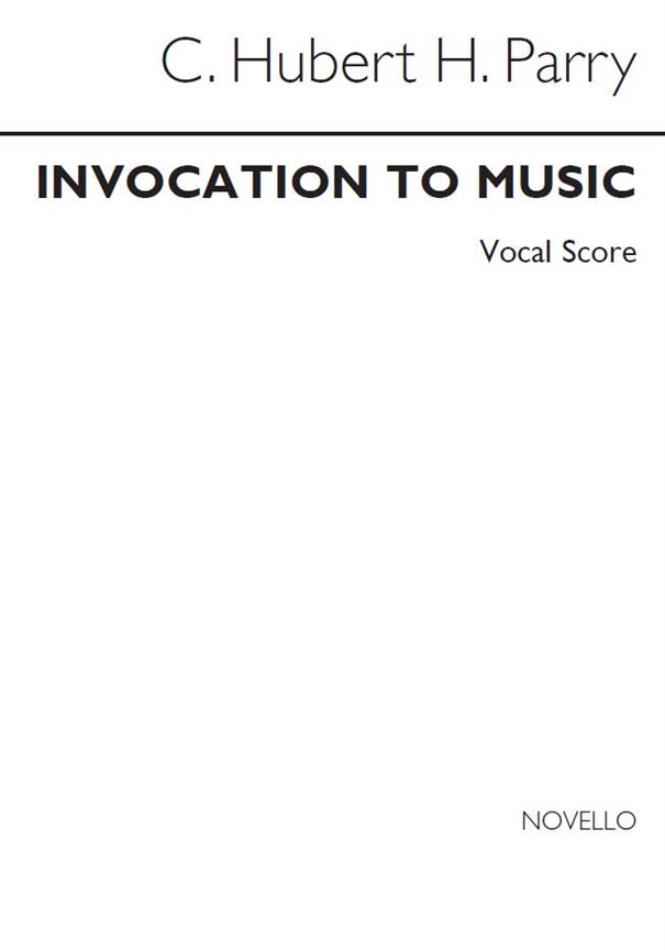 Invocation To Music (SATB)