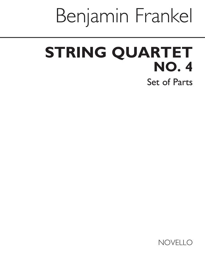 Benjamin String Quartet No.4 Parts