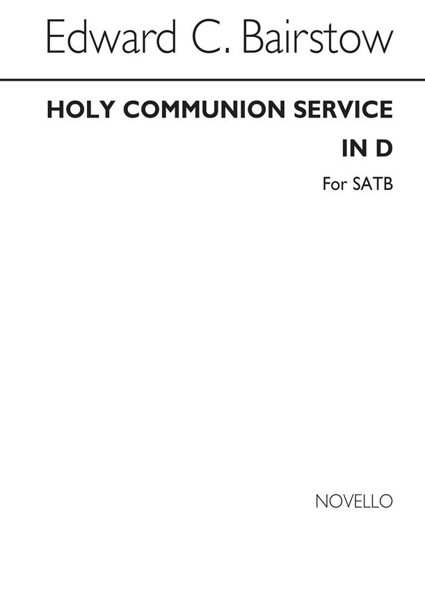 Communion Service In D (Without Credo) - SATB