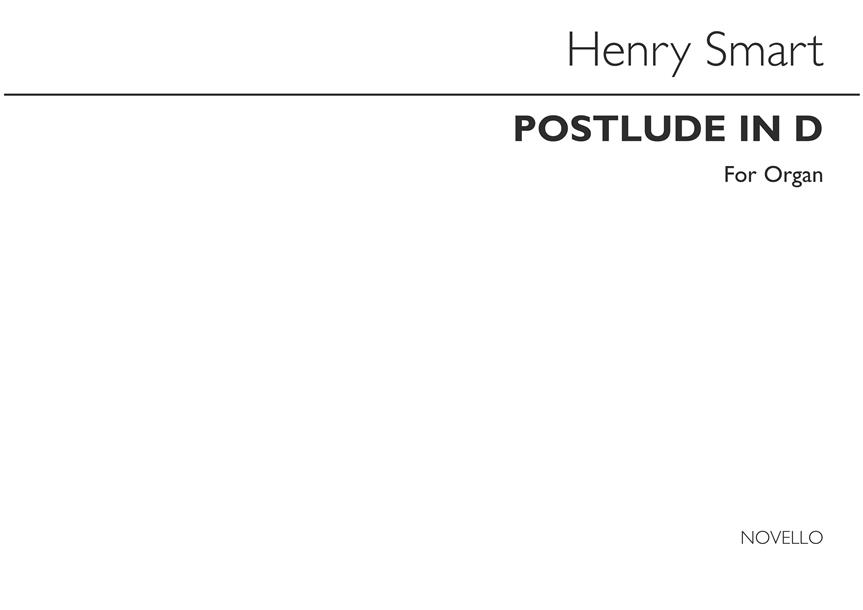 Postlude In D For Organ