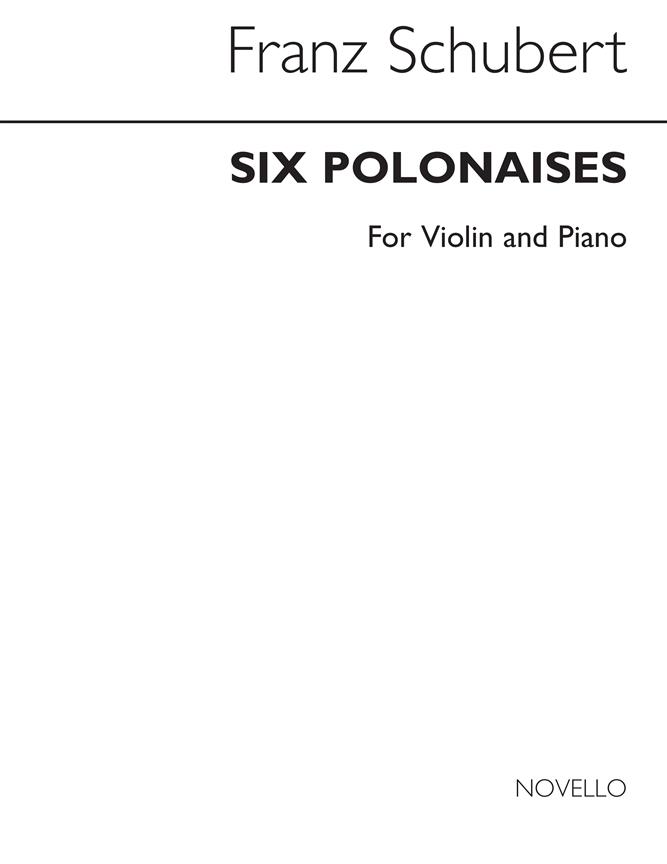F Six Polonaises Violin/Piano