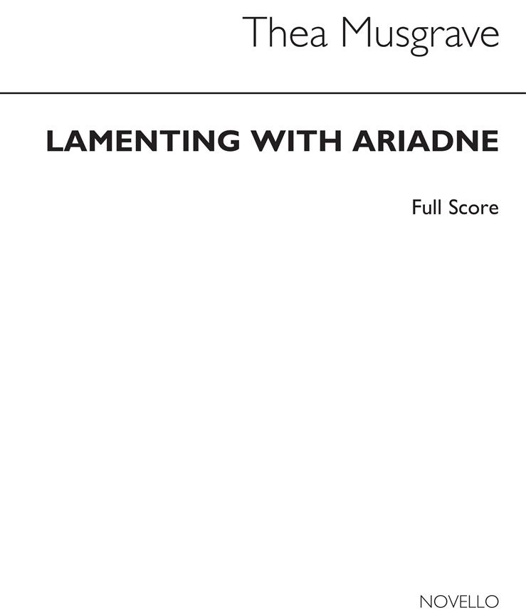 Lamenting With Ariadne