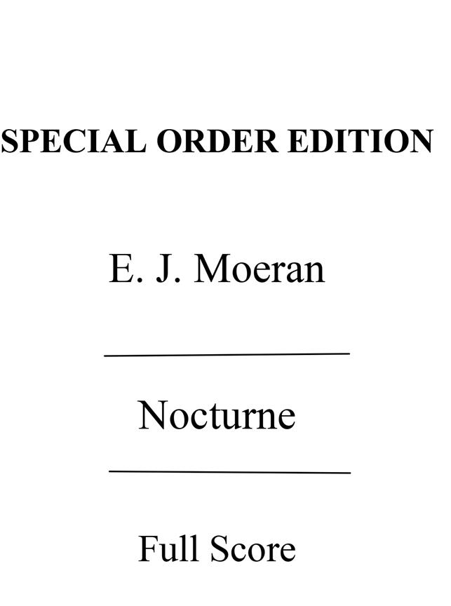 Nocturne Baritone chorus
