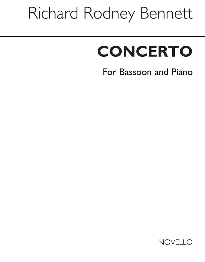 Bennett: Concerto For Bassoon And Strings (Fagot)