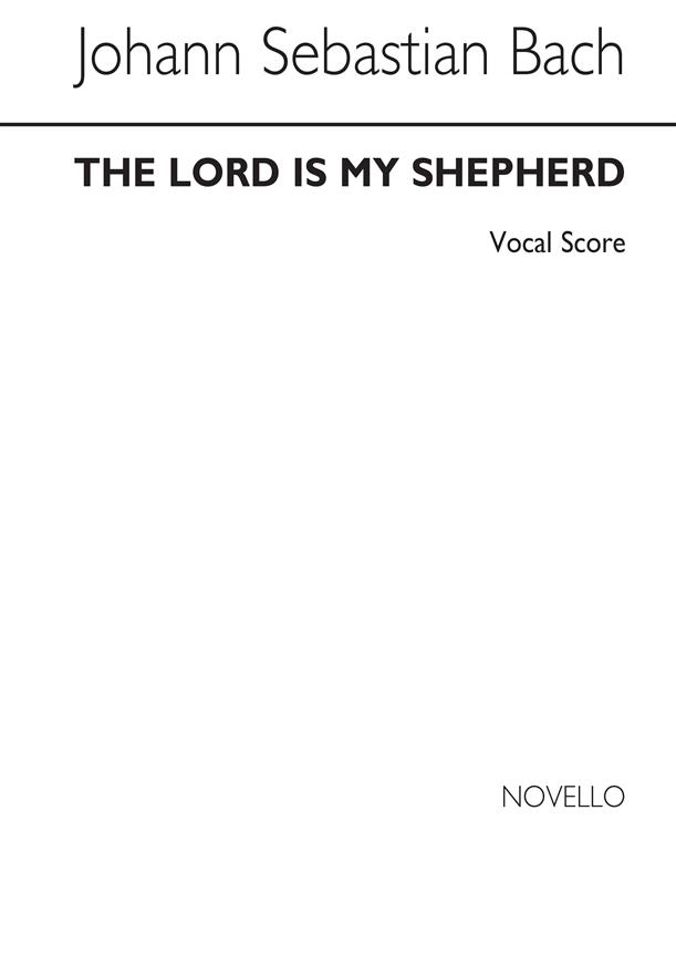 Js The Lord Is My Shepherd (English) Cantata 112